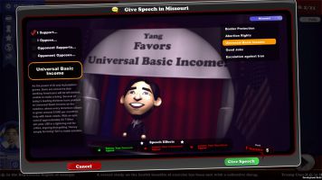 Give speeches on important issues, paying attention to what's important to that state.